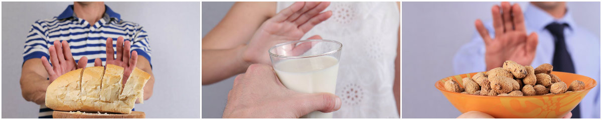 intolérence lactose gluten allergie arachide