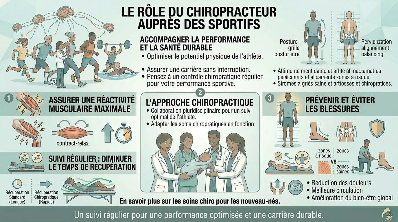 Le rôle du chiropracteur auprès des sportifs