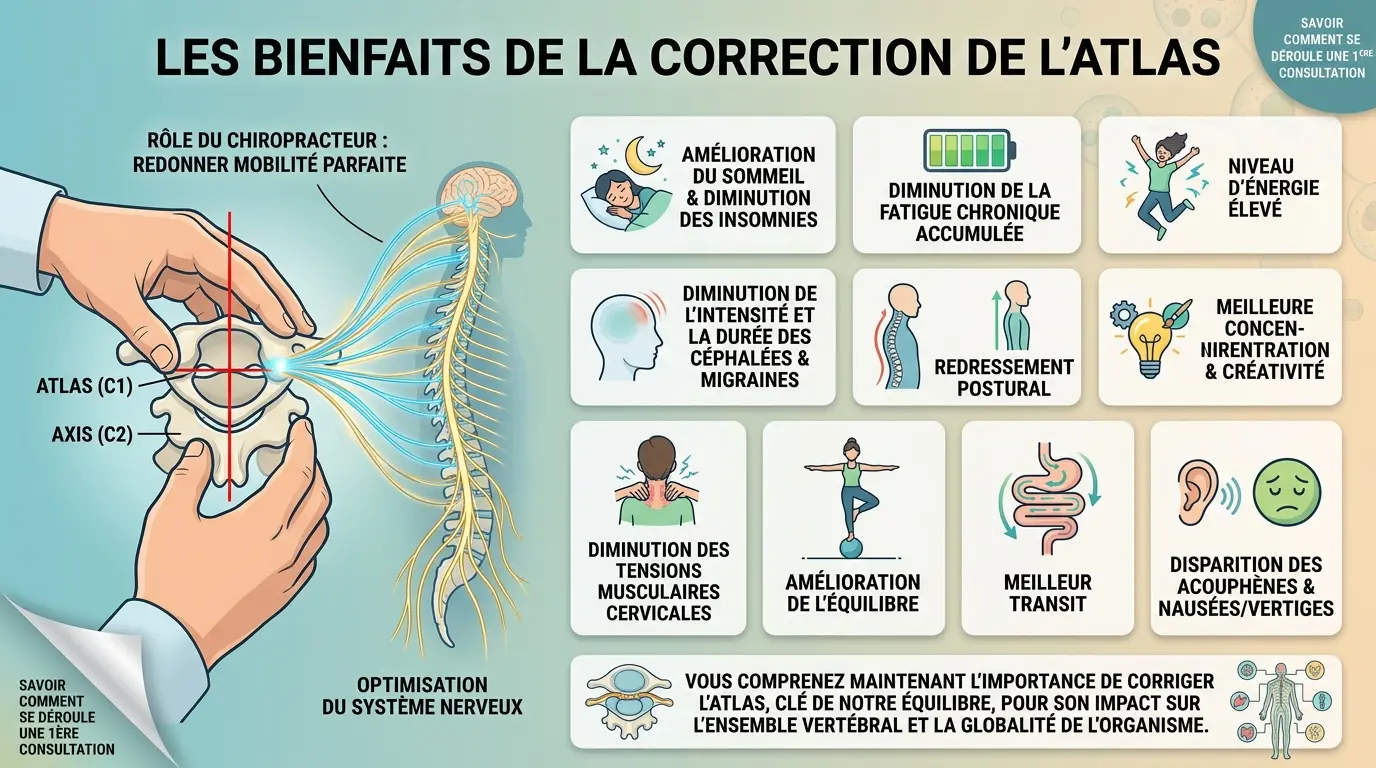 Les bienfaits de la correction de l’Atlas
