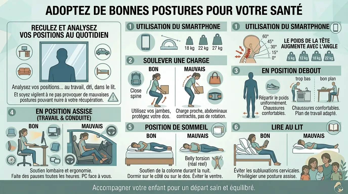 adopter une bonne posture